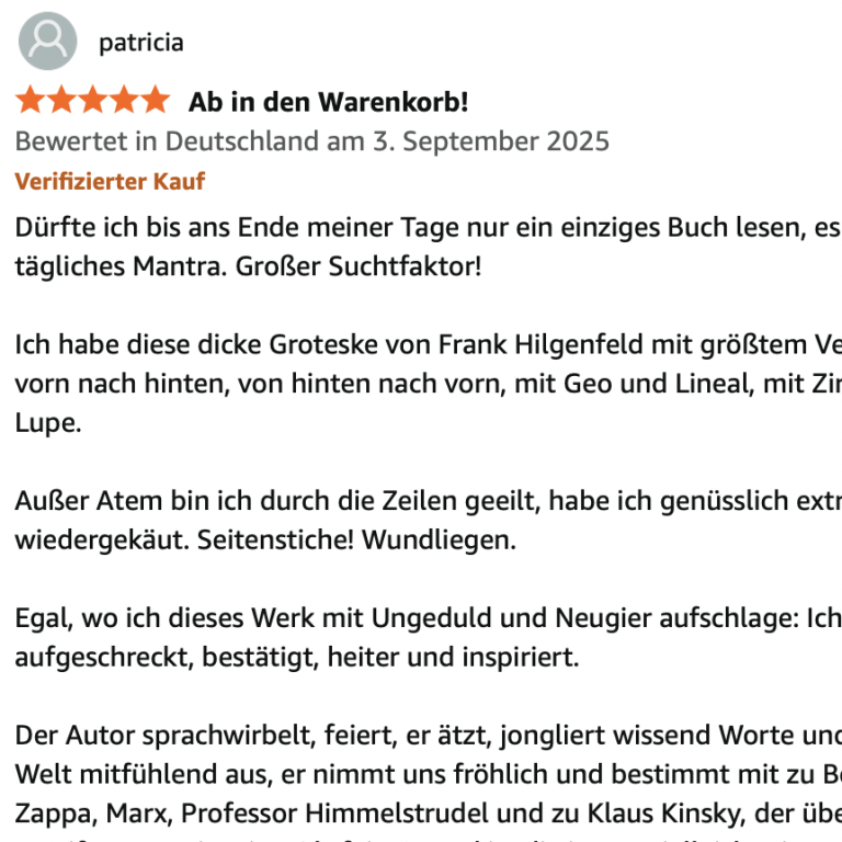 Positive Kritik bei amazon Kritik des Buches Geld ist Tod
